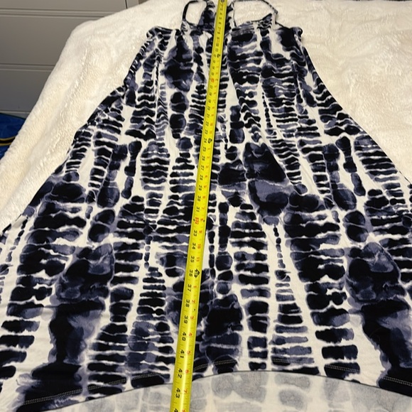 Nicole Miller summer tie dye High low maxi dress, Large - Picture 8 of 9